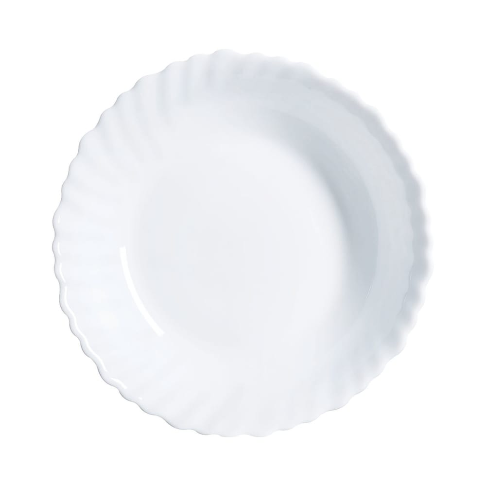Plat blanc 28cl Feston - Luminarc