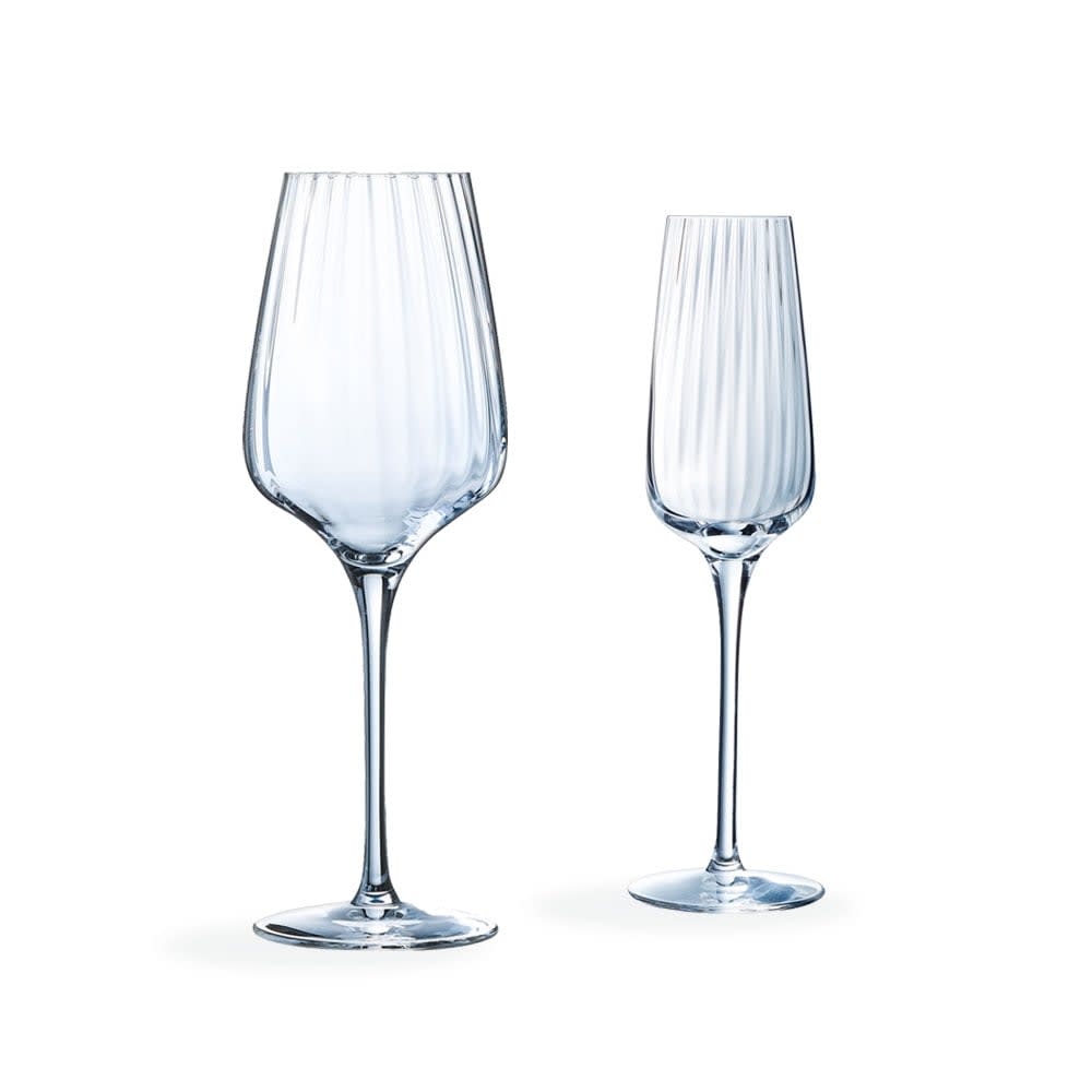 Ensemble de 12 verres - pied