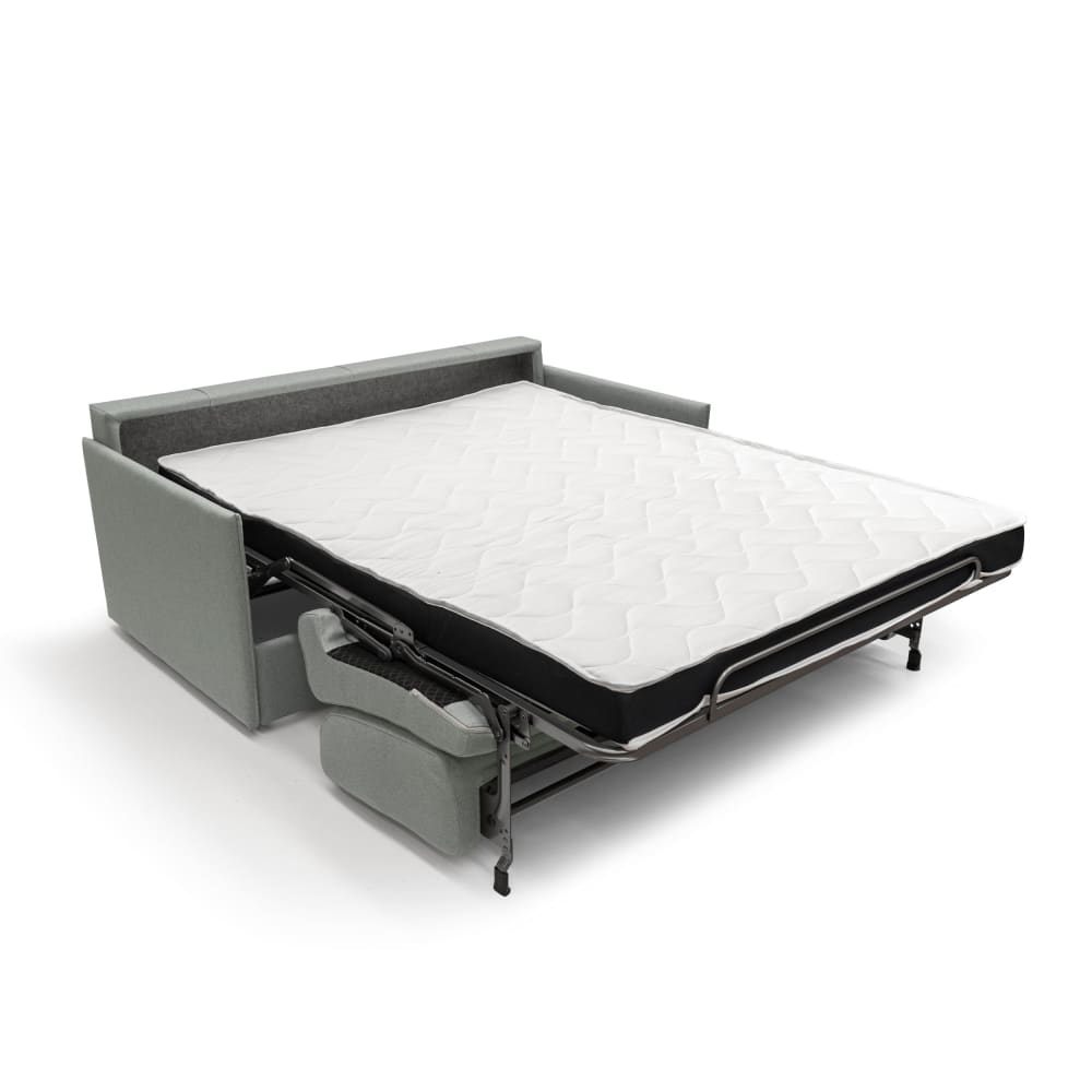 Canapé lit convertible en tissu imperméable 189 cm gris