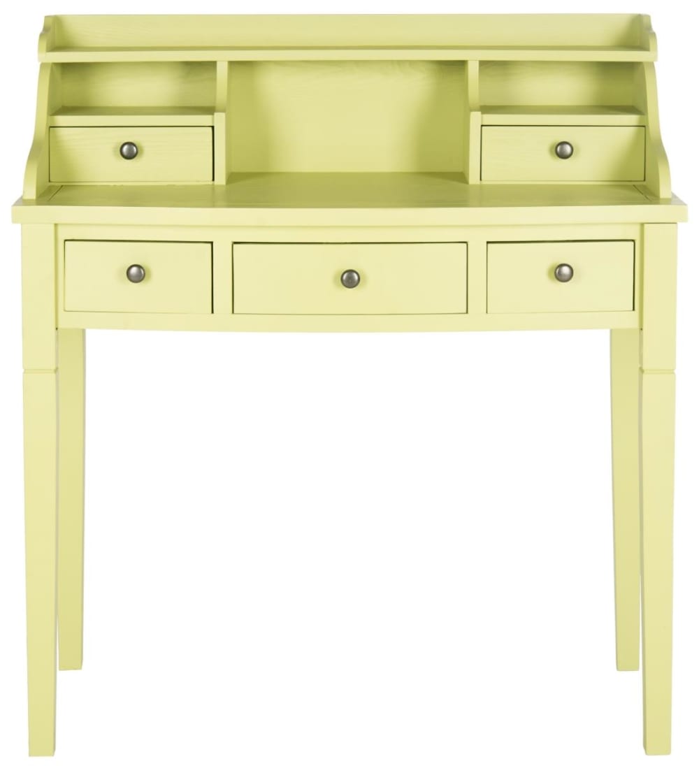Safavieh Schreibtisch aus Kiefer/Mdf, Avocadogrün style modern - Holz