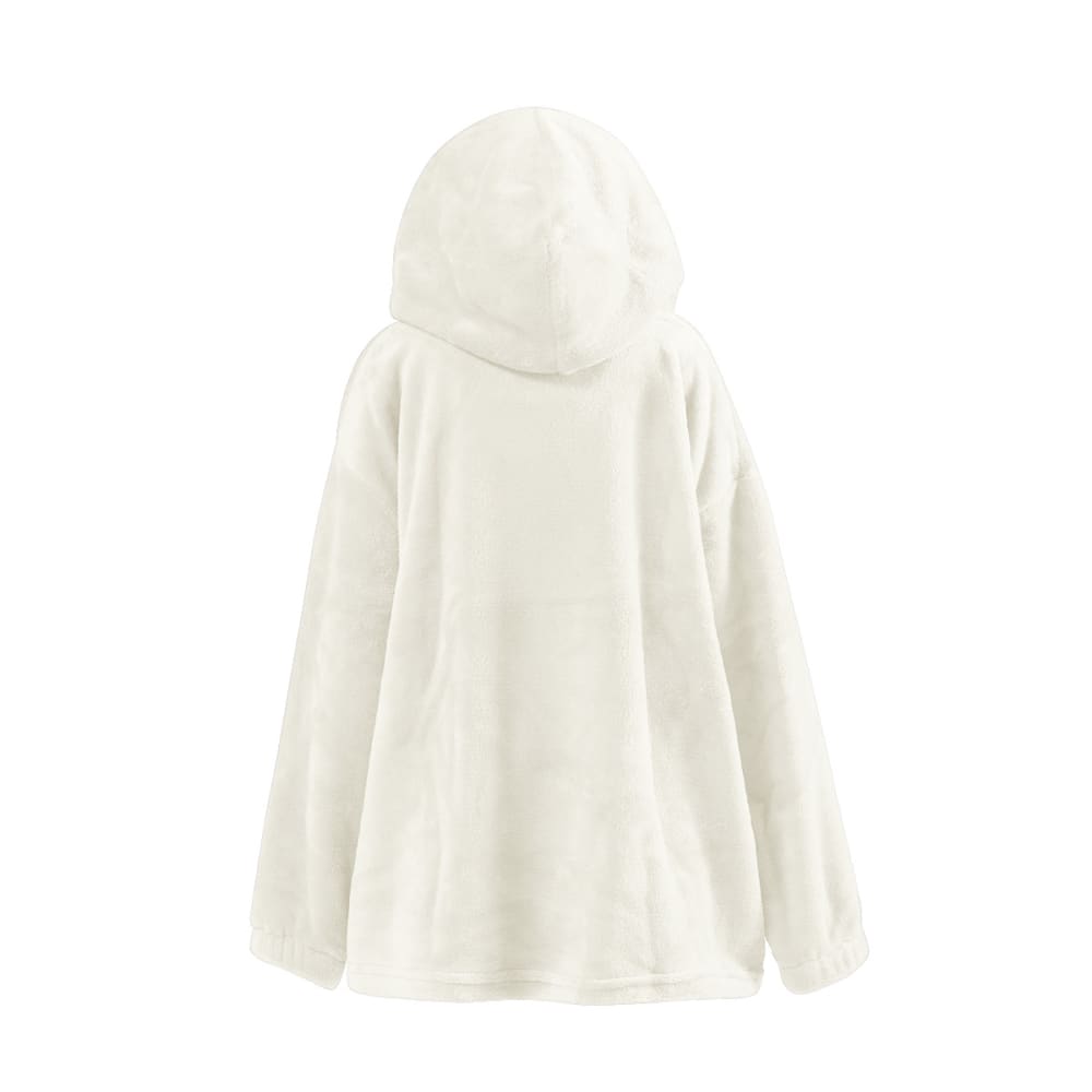 Poncho polaire enfant à capuche doux & chaud  neige 09/14 ans - Maisons du Monde