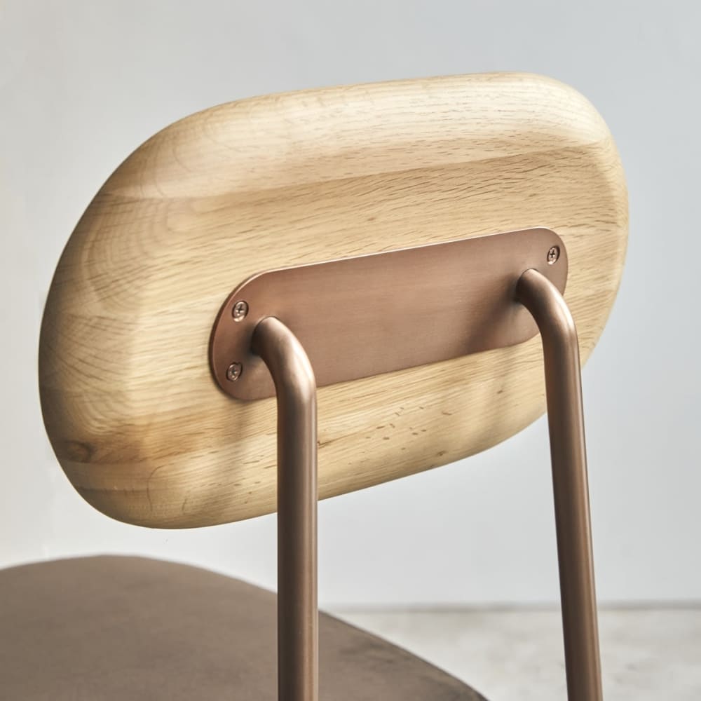 Stuhl brown aus Eiche - Maisons Du Monde