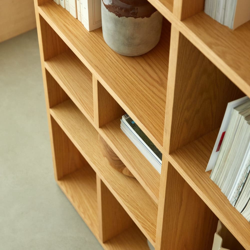 Hohes Bücherregal aus Eiche - Maisons Du Monde