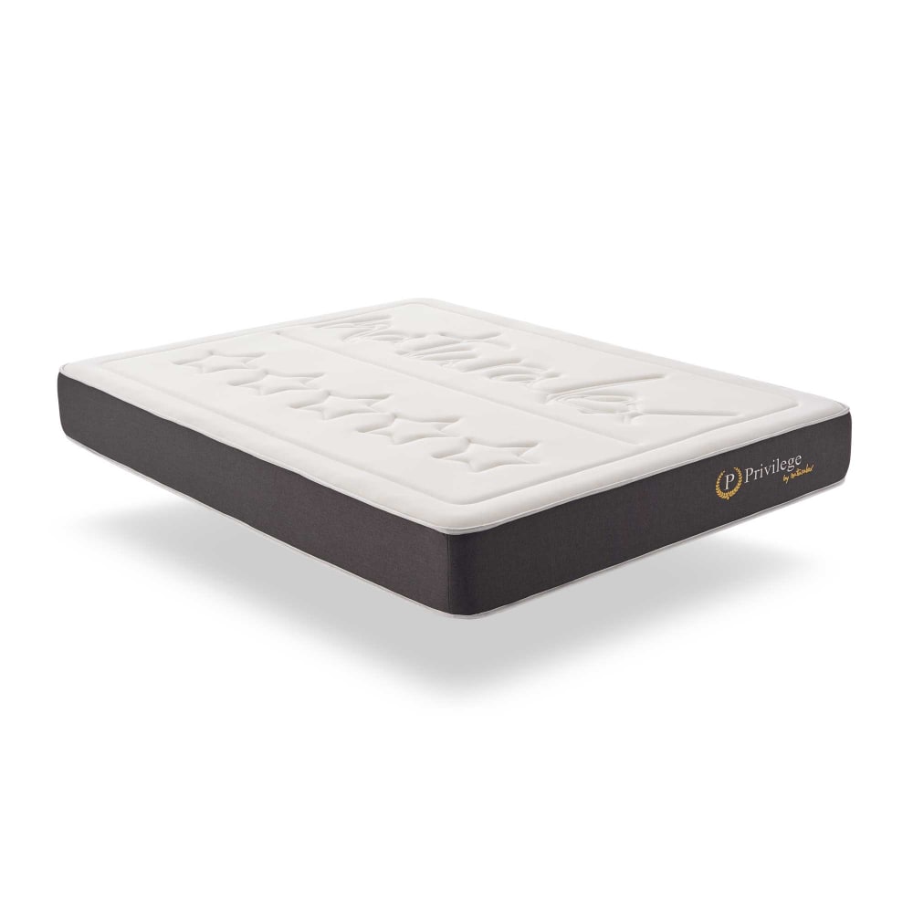 Matelas 160x200 cm - Ressorts Ensachés, Réversible, Très épais 30 cm