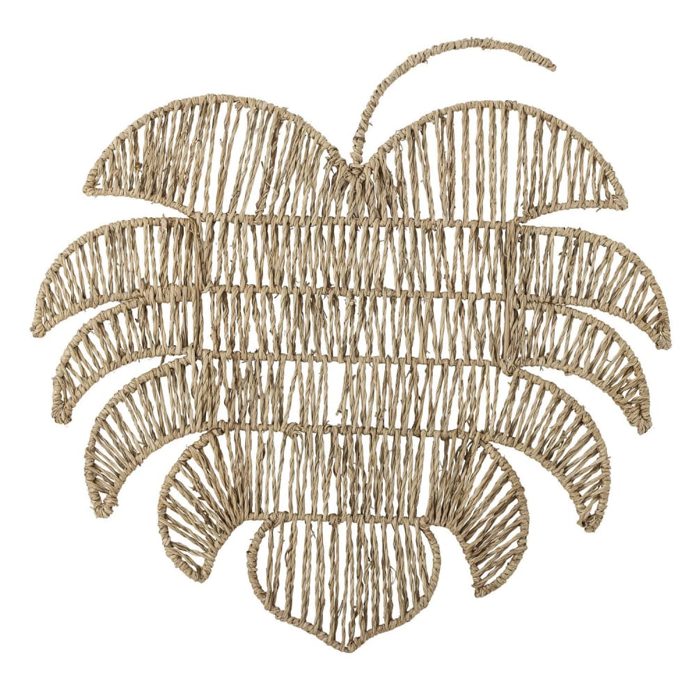 Bloomingville Sculpture jonc de mer beige 44x45