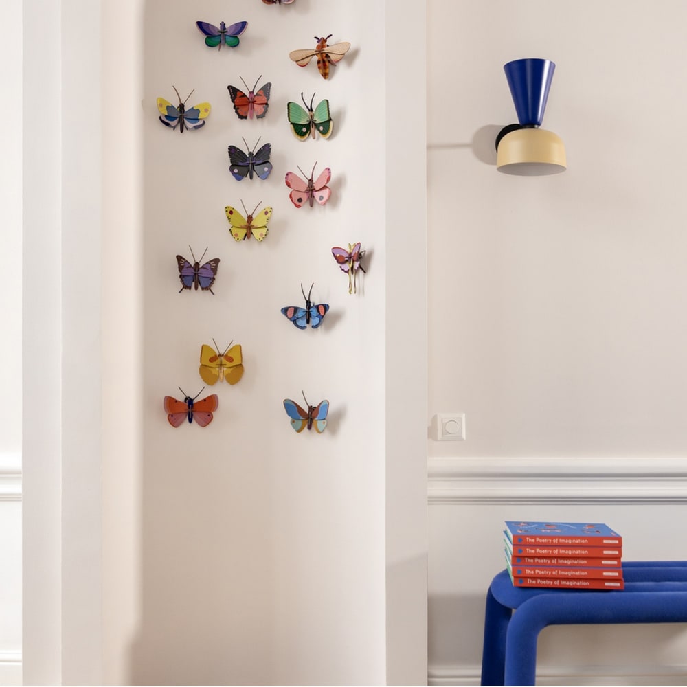 Sculpture carton multicolore 16x24 - Maisons du Monde