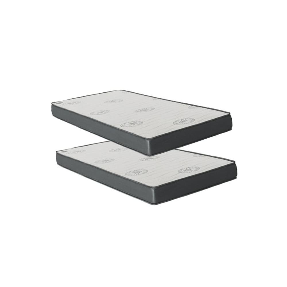 Matelas Pack 2 viscoélastique 90x190x20/90x190x15