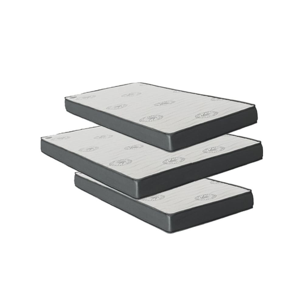 Matelas Pack 3 viscoélastique 135x190x23/90x190x15/90x190x15/90x190x15