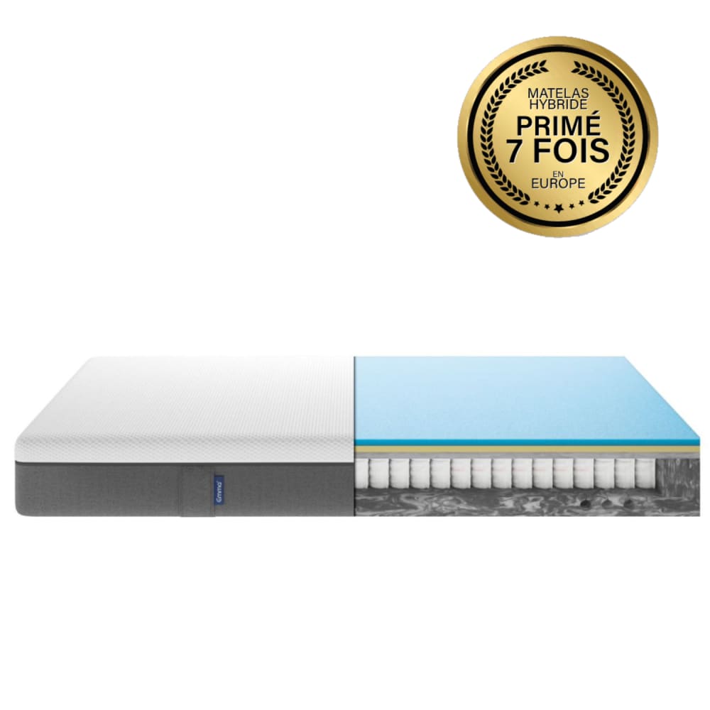 Matelas Mémoire de forme et Ressorts 80x200