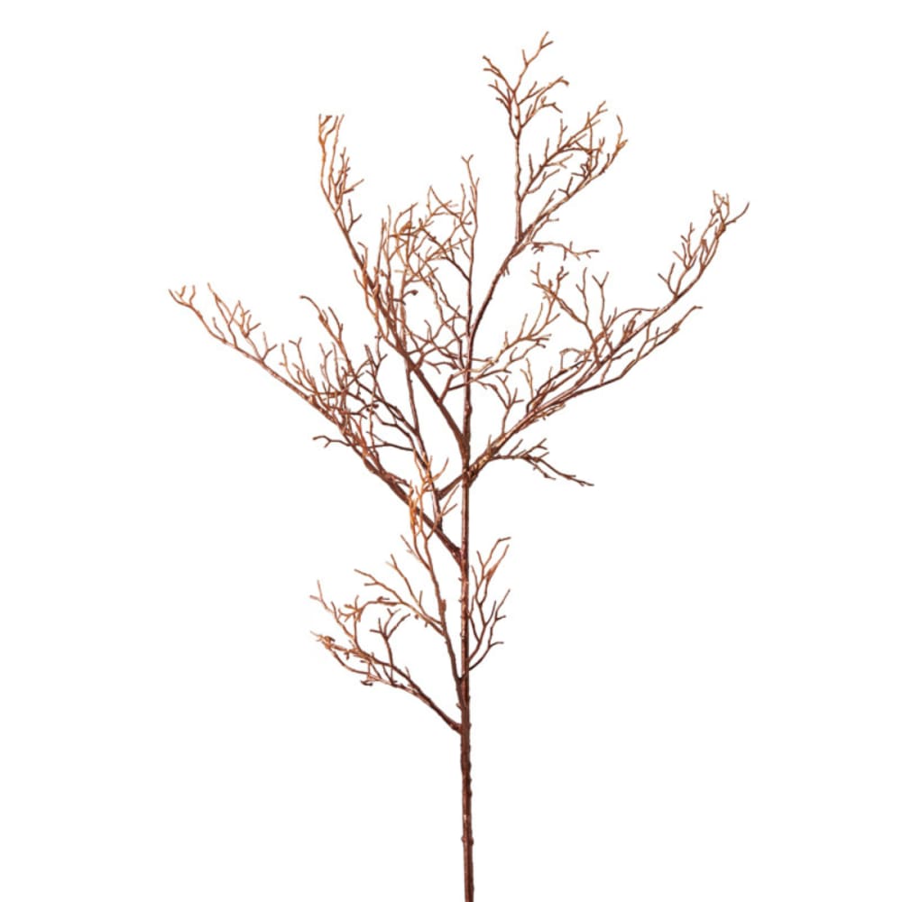 Branchage métallisé artificielle cuivre h94