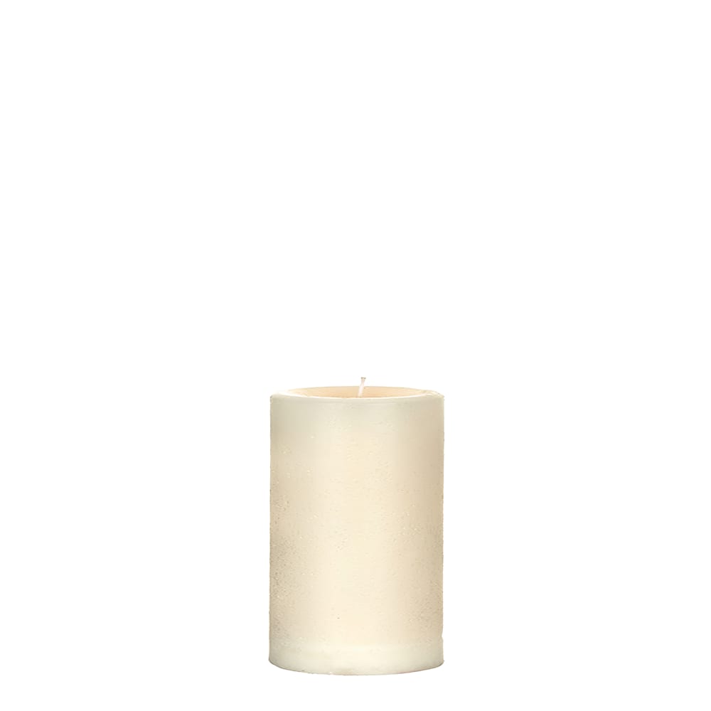 Sia Deco Dekorative Zylinderkerze H10, Creme style modern Beige Wachs