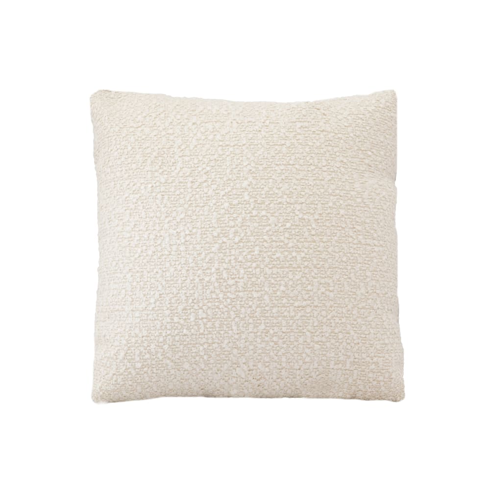 Coussin carré en bouclette