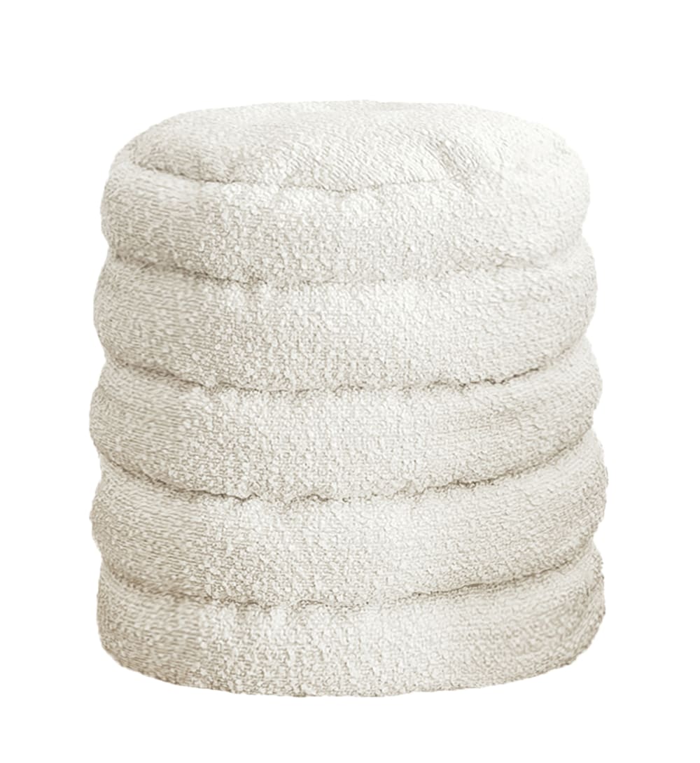 tabouret bouclette igloo