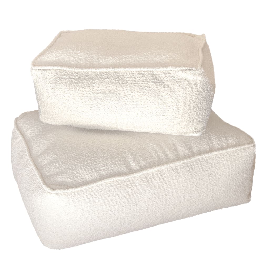 Coussin de sol en bouclette m - Maisons du Monde