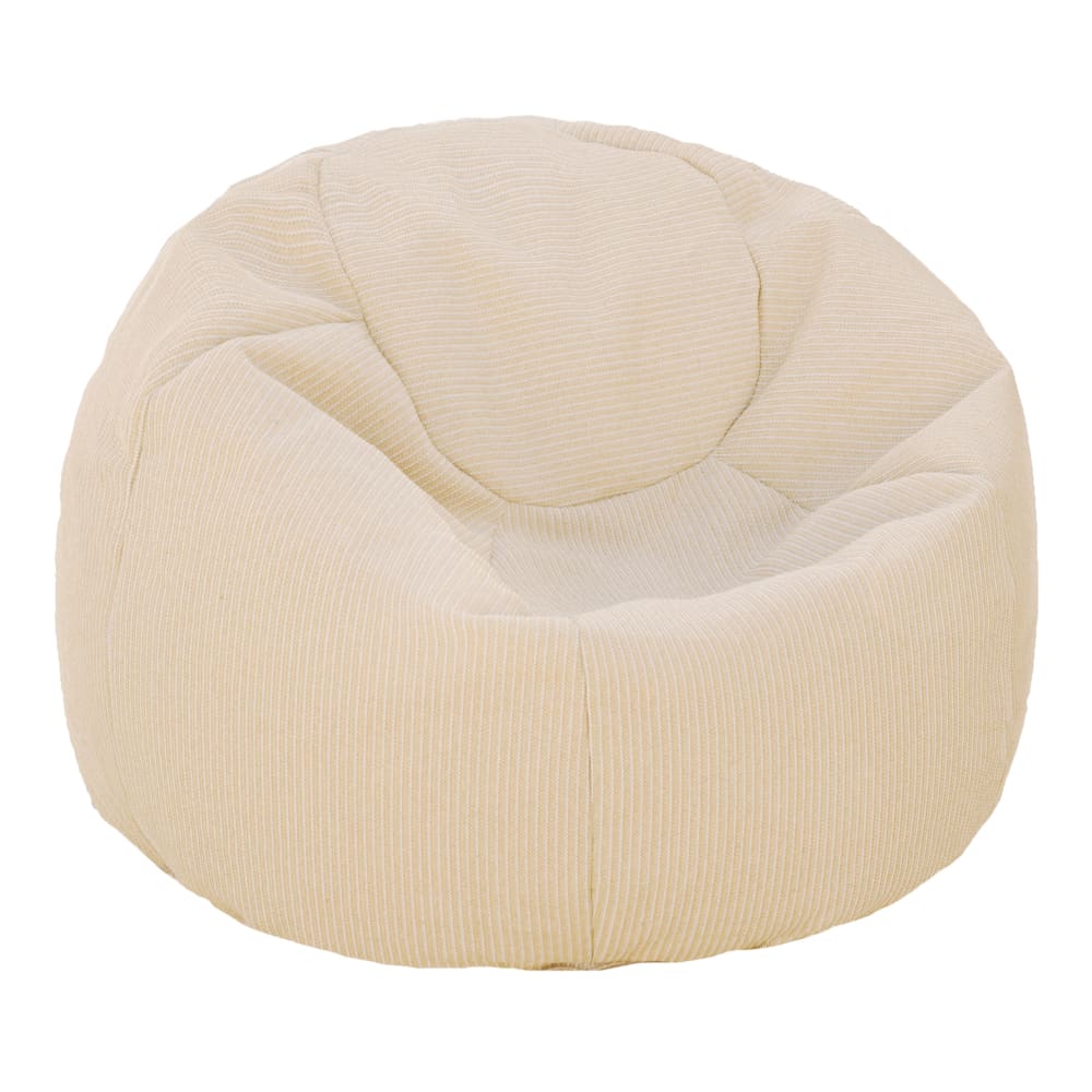 MX HOME Floating Outdoor Pouf in in Bast-Optik style seaside Beige Acryl