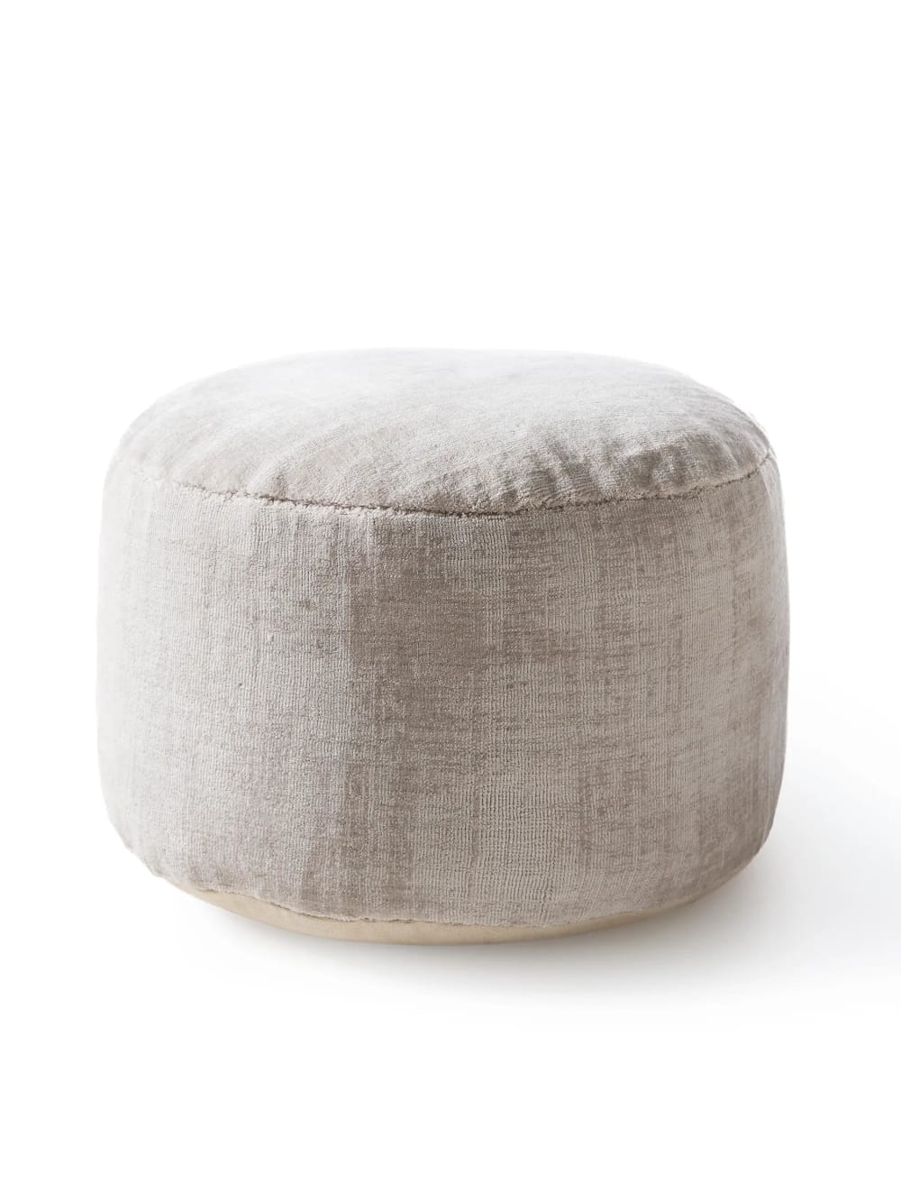 Pouf gris clair 55x55x30 — Beyit