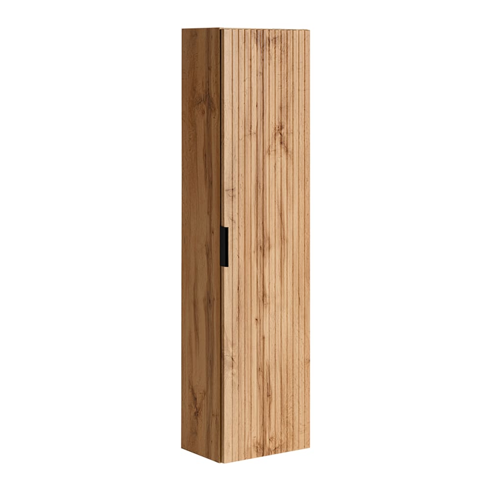 Colonne murale 1 porte stratifiés beige