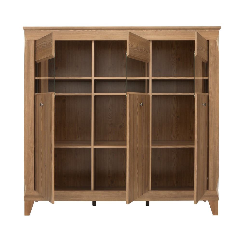 Geschirrschrank 3-türig Spanplatten Holz - Maisons Du Monde