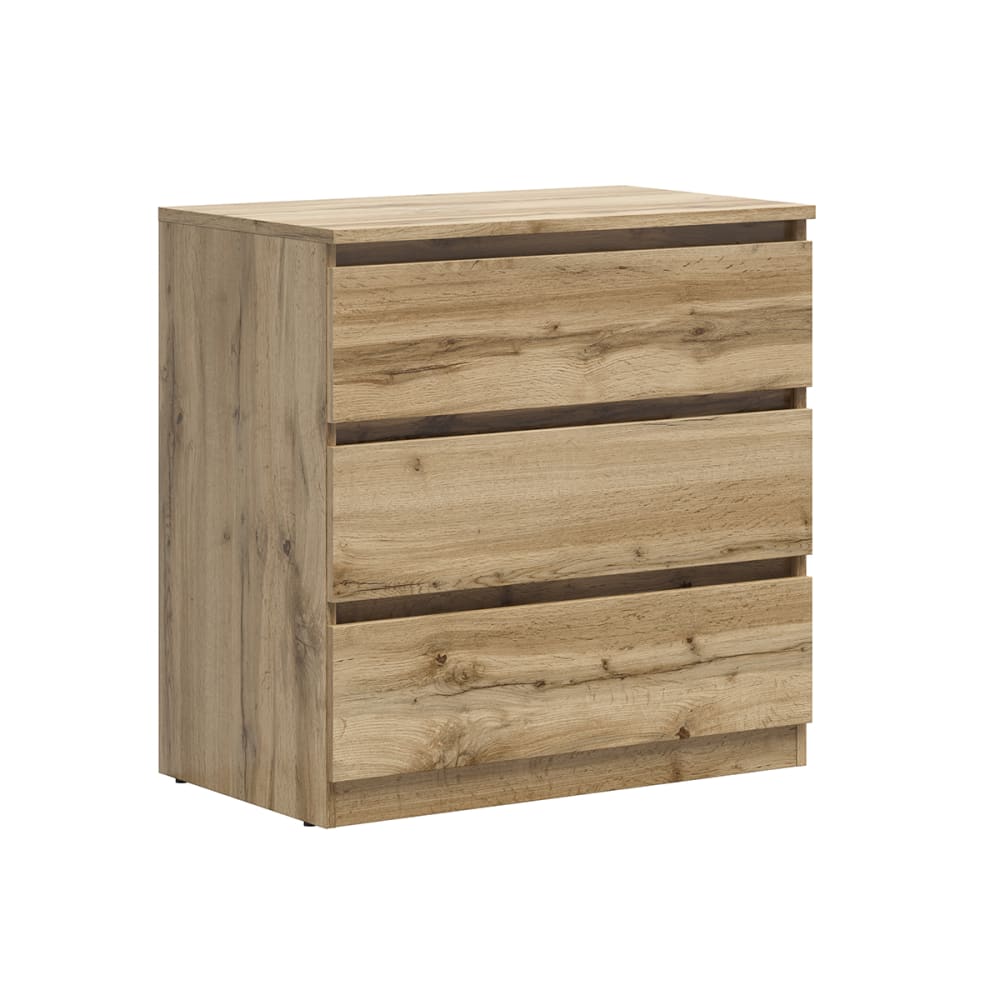 commode 3 tiroirs stratifiés