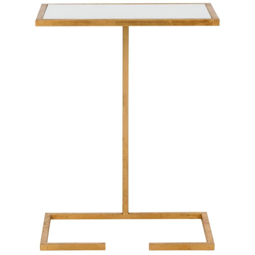 Table d'appoint en fer/verre, or - Maisons du Monde