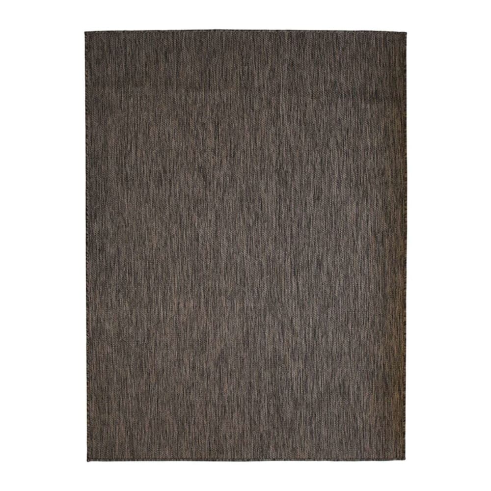 Tapis   aspect jute marron 195x275