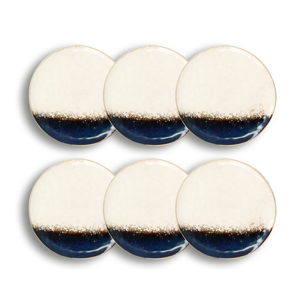 Lot de 6 assiettes plates