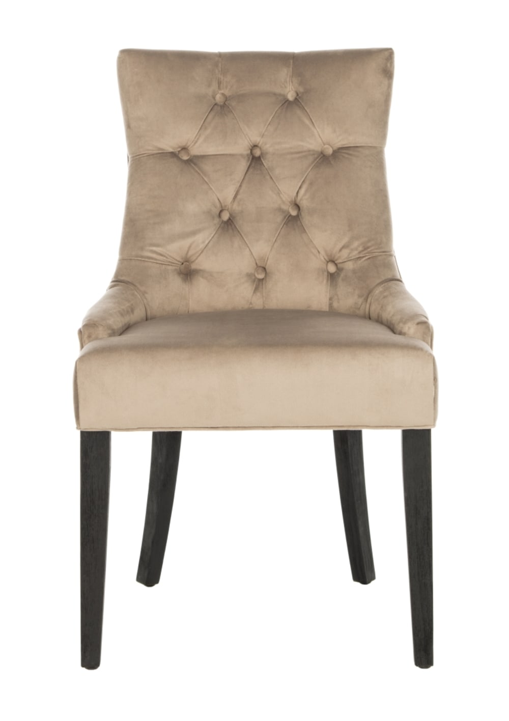 Ensemble de 2 chaises de salle à manger en bois de bouleau beige Ensemble de 2 chaises de salle à manger en bois de bouleau beige