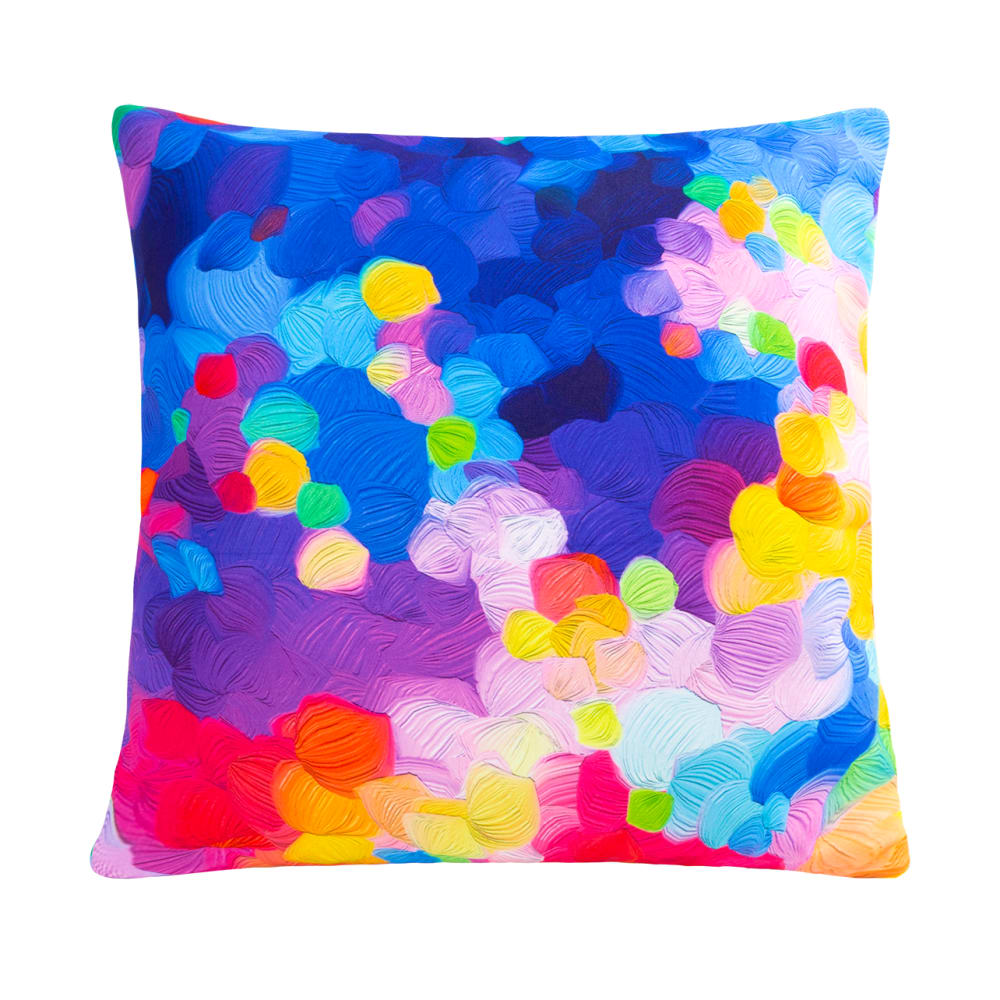 Housse de coussin 50 x 50 cm  multicolore coton 50 x 0 x 50 cm