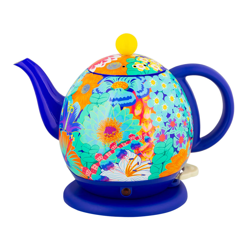 Bouilloire électrique 1 L  bleu acier inoxydable 27 x 0 x 21 cm