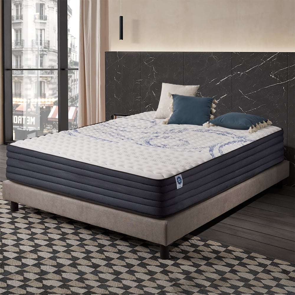 Matelas 140x200 cm - Ressorts Ensachés, Épais 30 cm - Maisons du Monde