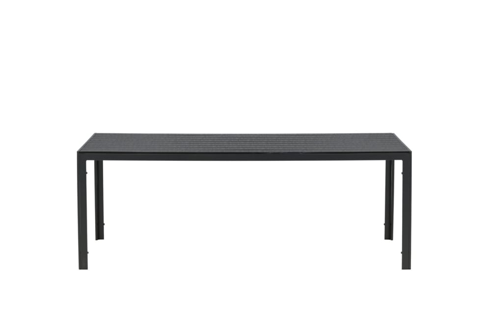 Table de salle à manger - rectangulaire noire