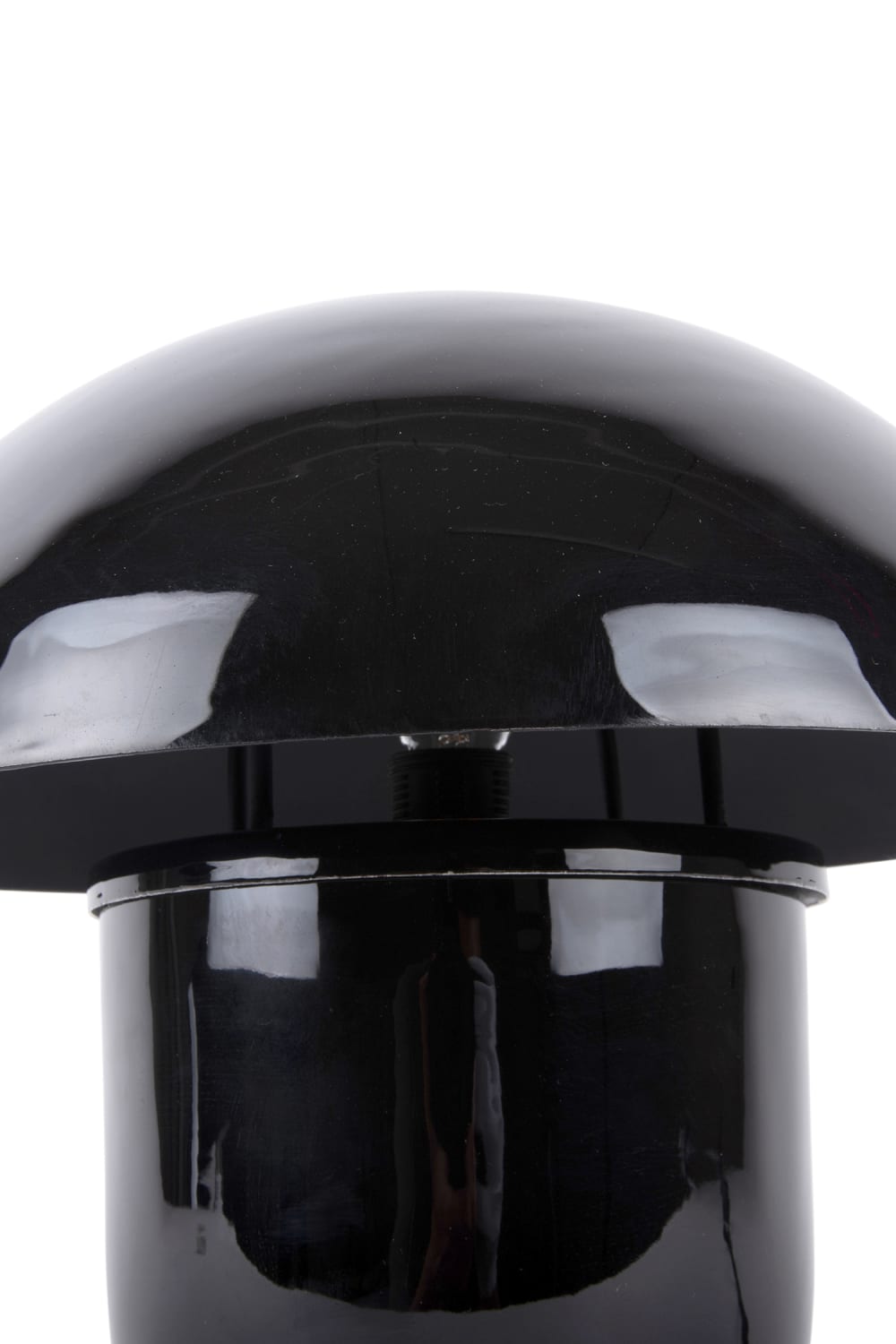 Lampe de table fer noir 29x29x25cm — vue 4