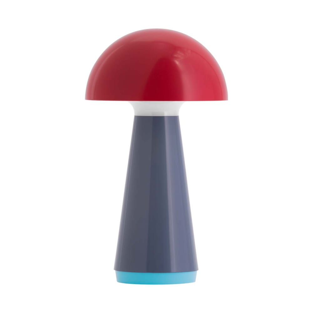 Remember Lampe de table h28cm rouge style contemporain - Pvc - Poly Chlorure De Vinyle