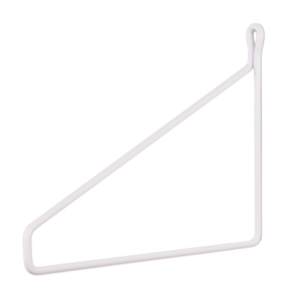 Equerre murale vintage laqué pour étagère Blanc