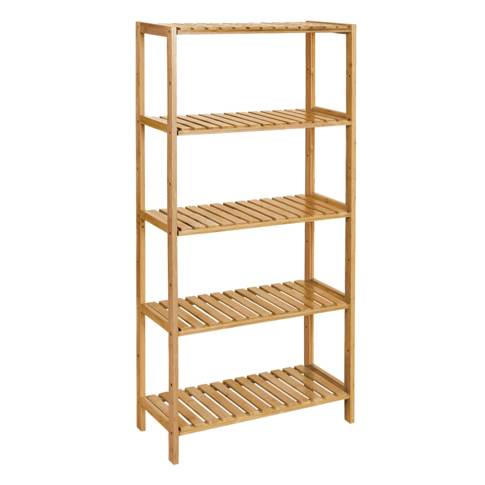 Meuble à chaussures 5 niveaux de plantes 26 x 60 x 130 cm blanc - Maisons du Monde