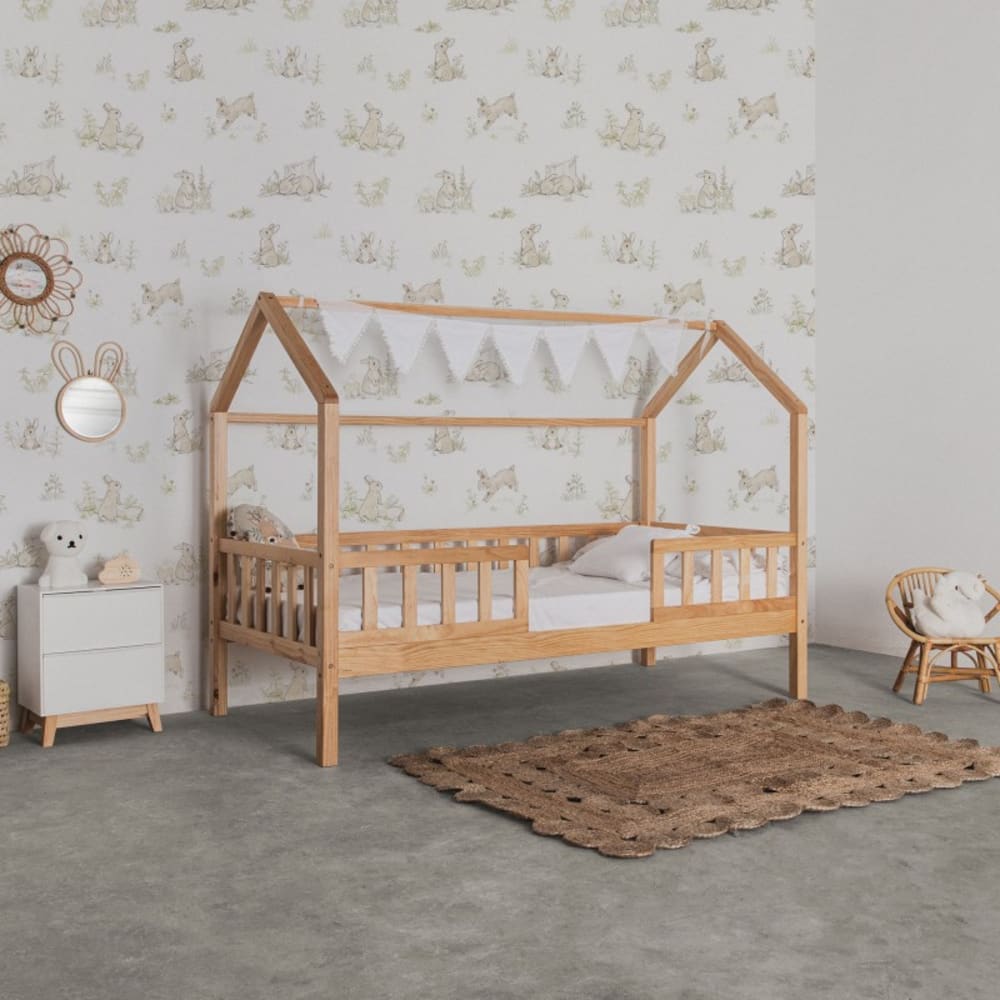 Wimpel Baumwolle weiß 160x25cm - Maisons Du Monde