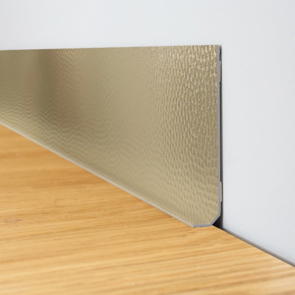 Plinthes PVC adhésives - laiton