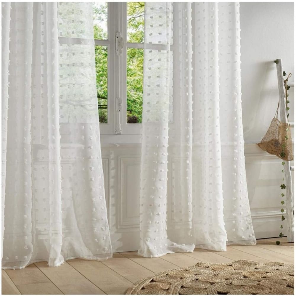 MueMue Vorhang weiß 240x140cm style modern Pes - Polyester Kinder