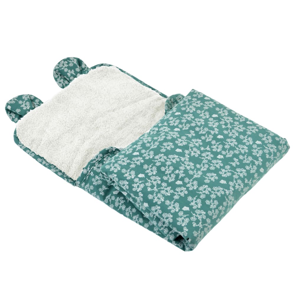Tapis à langer de voyage imperméable coton bio* (Little Crevette) - Image 2
