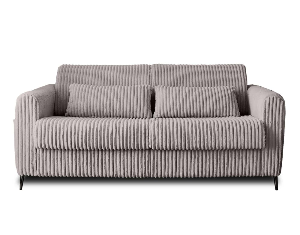Canapé droit convertible - clair