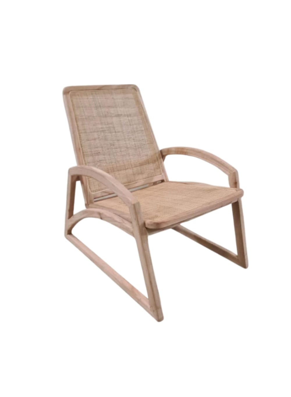 Saudara Collections - Chaise bois et cannage