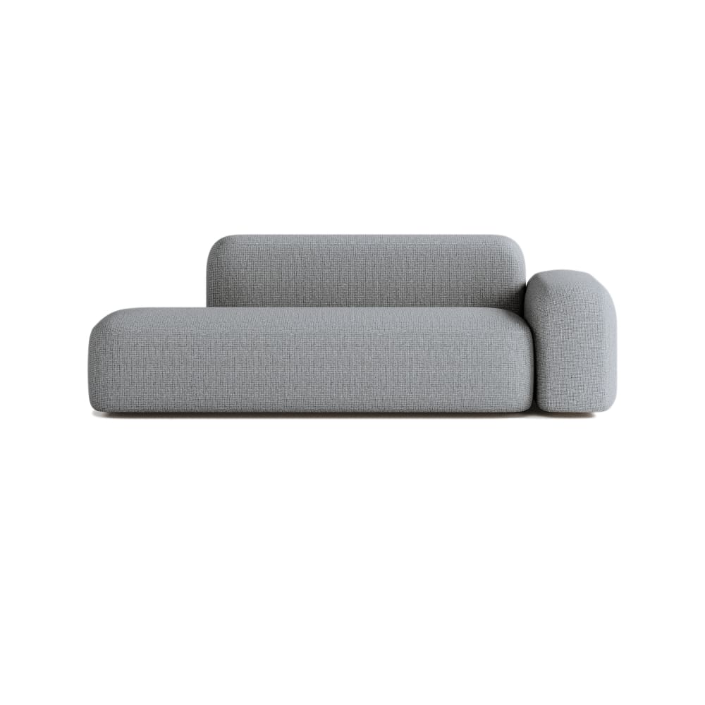 Canapé 2/3 Places en Tissu Gris Foncé Canapé 2/3 Places en Tissu Gris Foncé