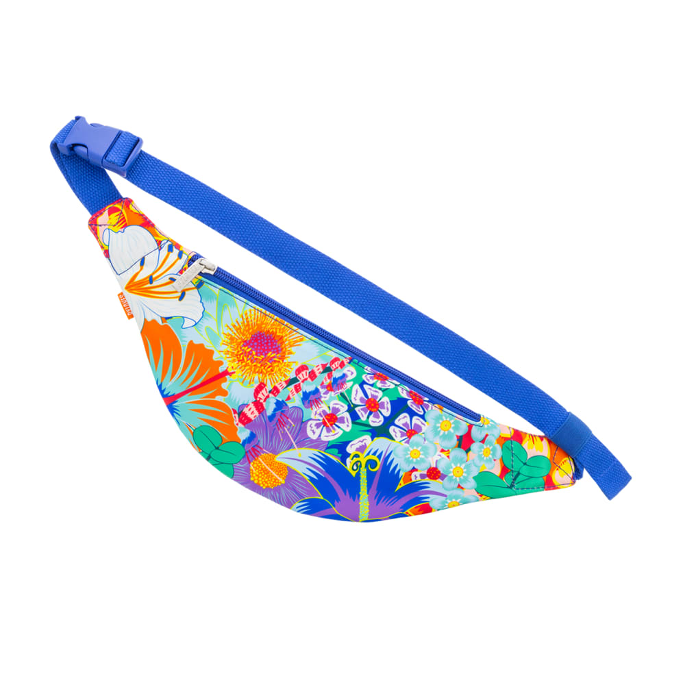 Sac banane bleu polyester 29 x 11,5 cm x 11,5 cm - Maisons du Monde