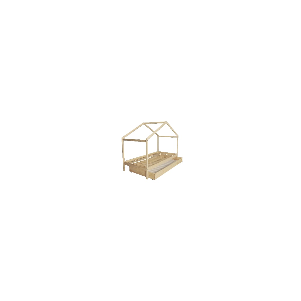 Lit cabane avec 1 tiroirs,