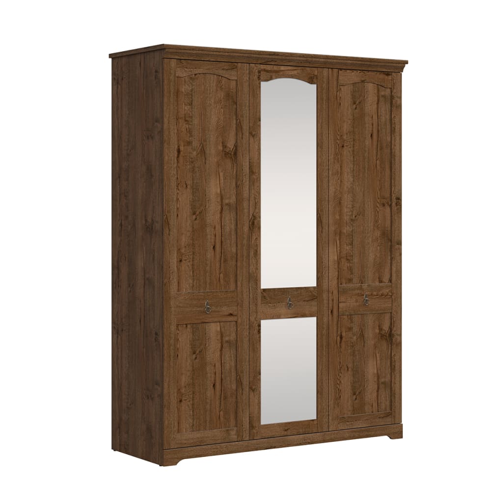 Armoire 3 portes stratifiés beige