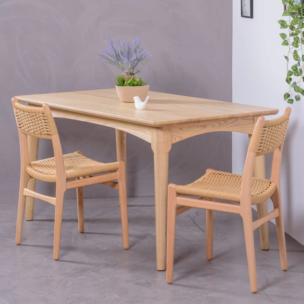 Rechteckiger Esstisch aus Eschenholz - Maisons Du Monde