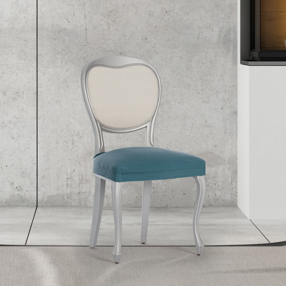 Pack 2 housses de chaise extensible émeraude 40 50 cm - Maisons du Monde