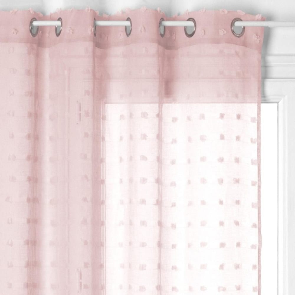 Rideau rose 240x140cm (MueMue) - Image 1