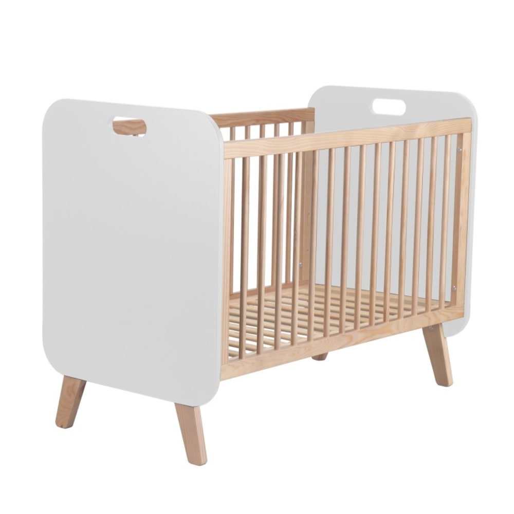 Berceau en MDF blanc 60x120cm