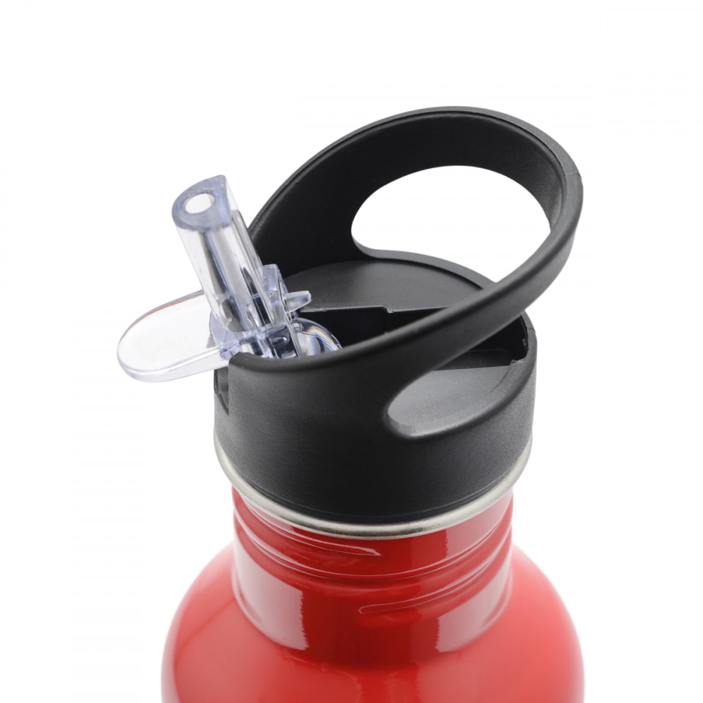 Gourde en forme d'extincteur 750ml en métal rouge - Maisons du Monde